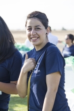 UC Merced student smiling